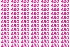 بازی فکری : از هر 100 نفر فقط 5 نفر می‌ توانند عدد 488 را در 5 ثانیه ببینند!