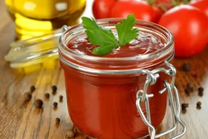 طرز تهیه سس کچاپ خانگی ساده مثل بازاری با رنگ و طعم عالی