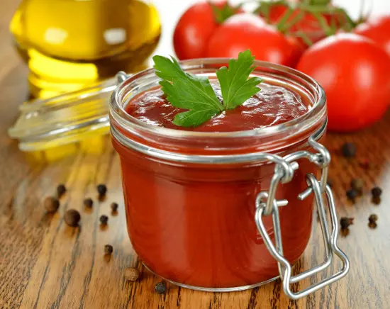 طرز تهیه سس کچاپ خانگی ساده مثل بازاری با رنگ و طعم عالی