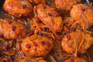 طرز تهیه کوفته سماق ترش و شیرین