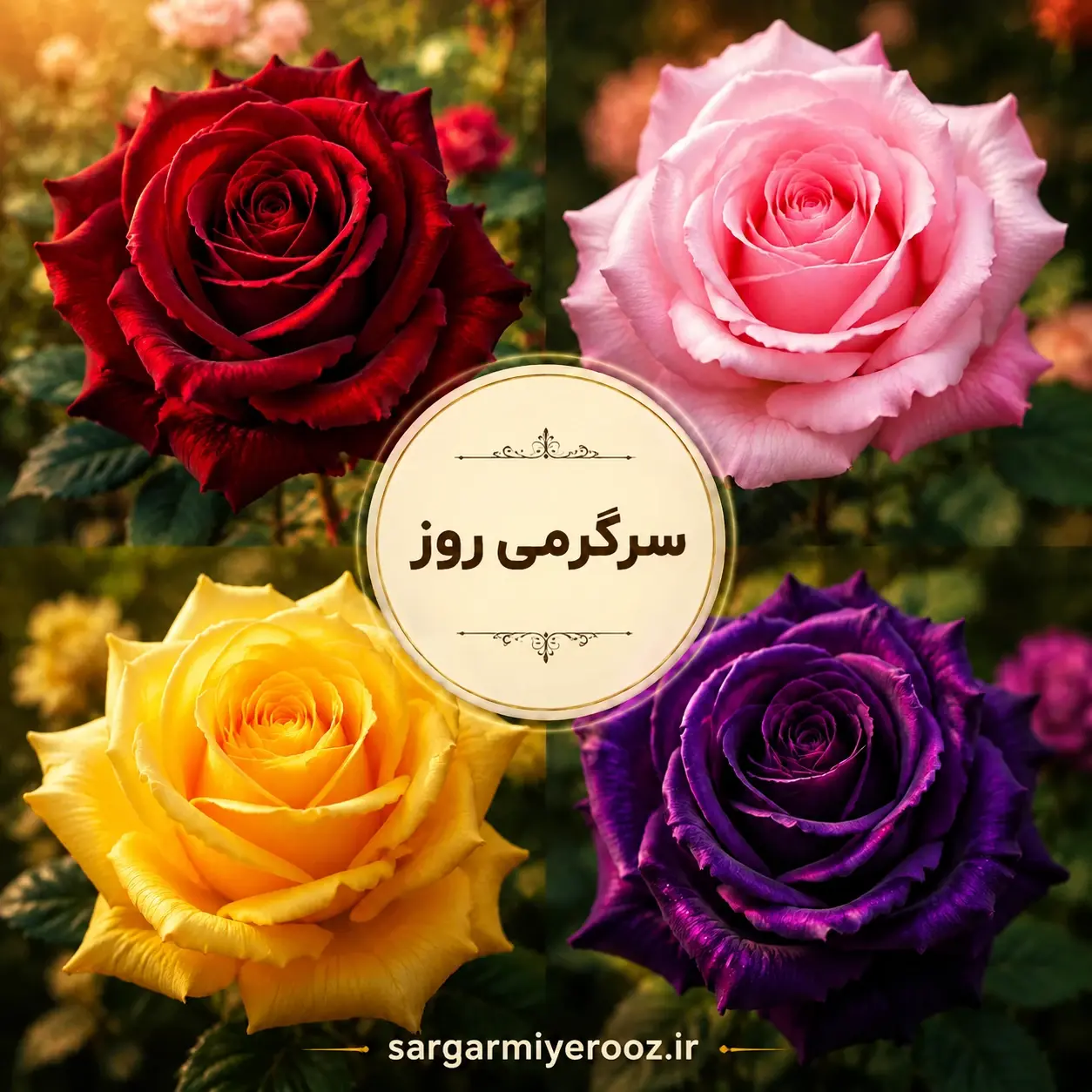 یک گل رز انتخاب کنید! شخصیت شما در عشق اینگونه است