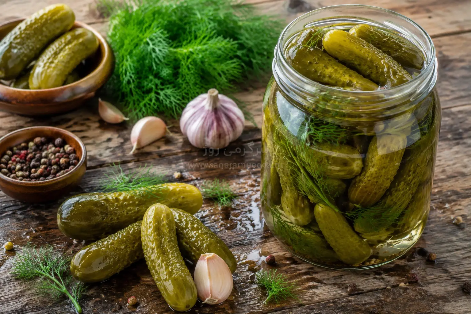 بهترین روش نگهداری خیارشور برای جلوگیری از خراب شدن و کپک زدن