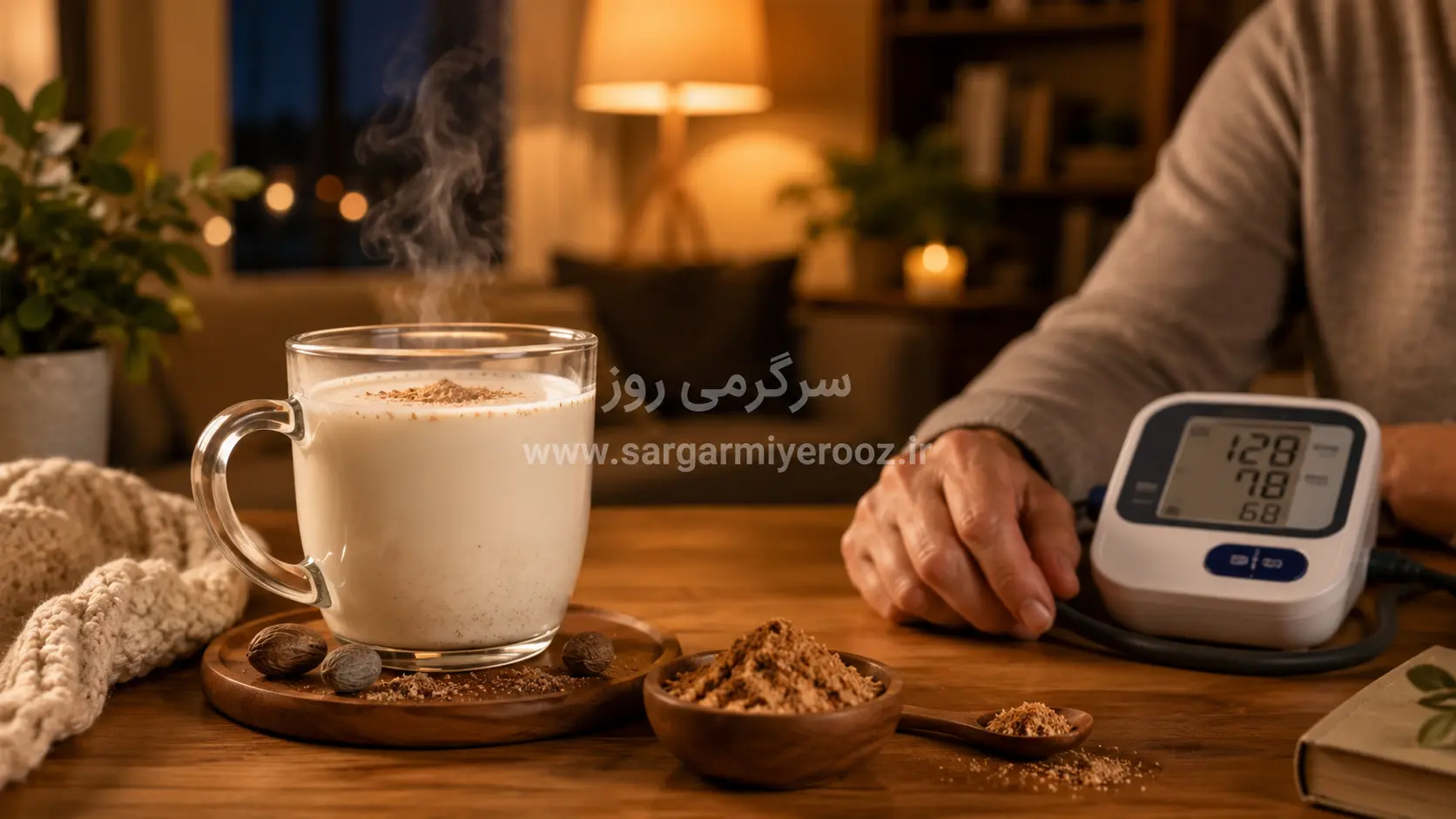 نوشیدن شیر به این شکل، فشار خون بالا را کنترل میکند!