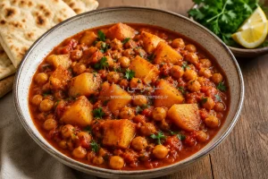 طرز تهیه نخود و ۲ سیب‌زمینی این شام کم‌خرج را درست کن | آشپزی بدون گوشت و مرغ