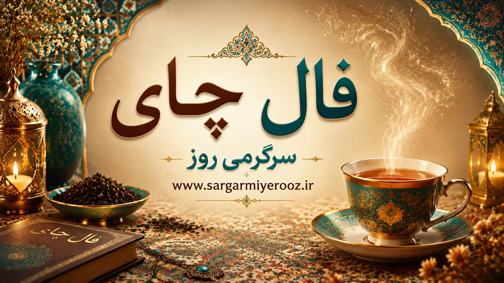 فال چای امروز جمعه ۱۶ مرداد ۱۴۰۵ | نقشهایی برای دیدن فرصتهای ساده و کنارگذاشتن نگرانیهای اضافی