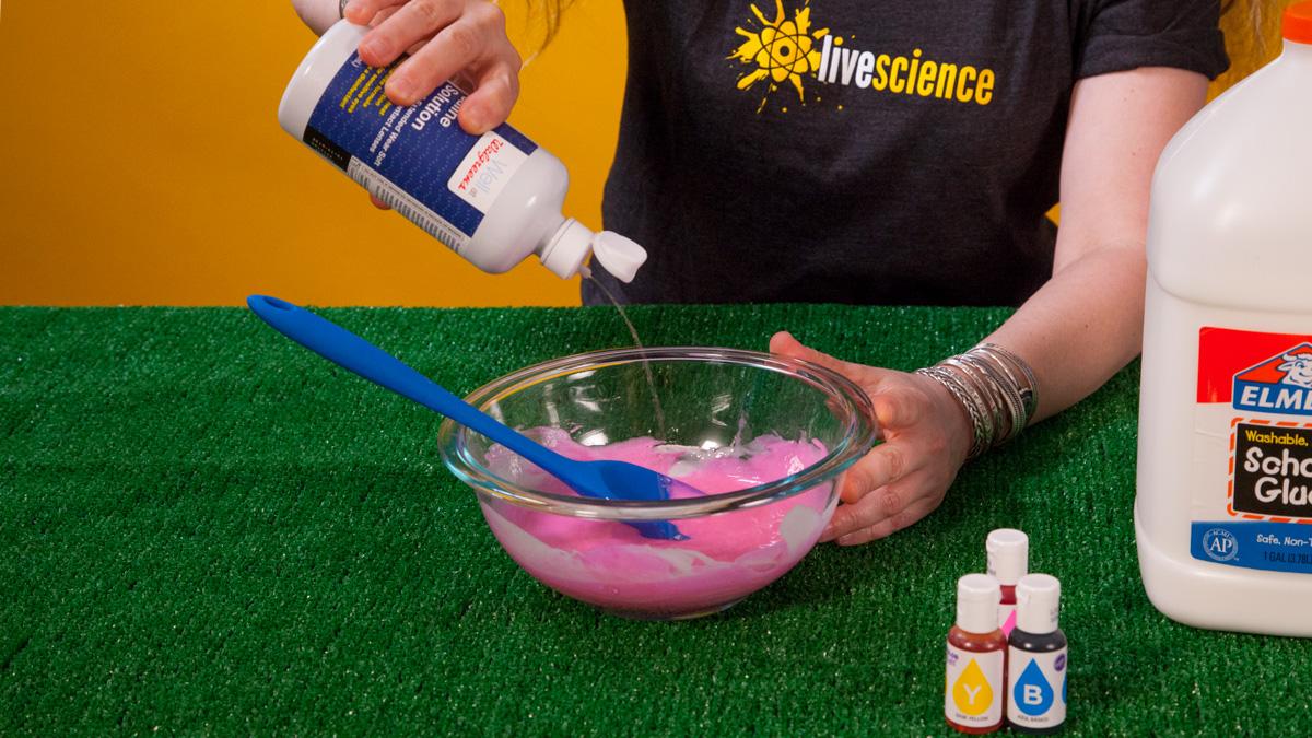 Goopy Science: How to Make Slime with Glue | Live Science