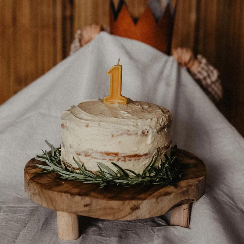 Handmade Beeswax Number Candles – MamaOwl