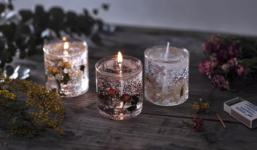شمع ژله ای