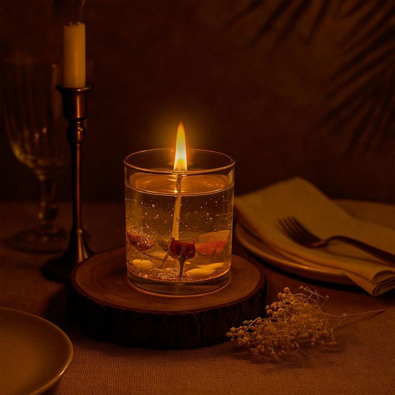 شمع ژله ای