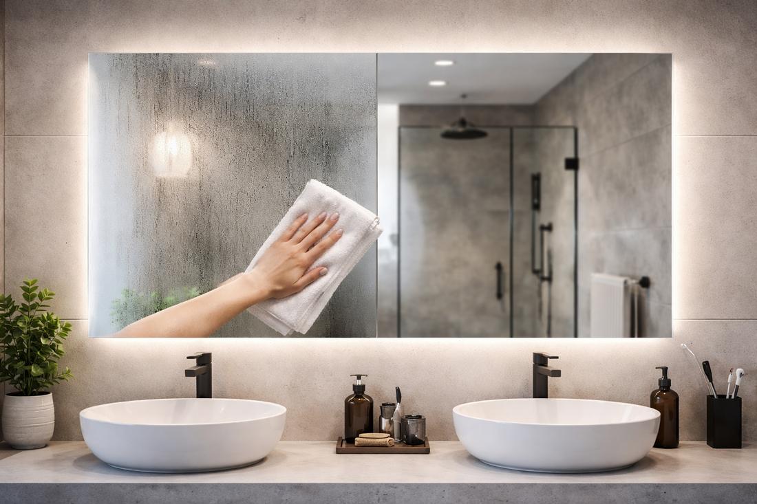 How to Defog Mirror in Bathroom Quickly & Effectively – LED Mirror World UK