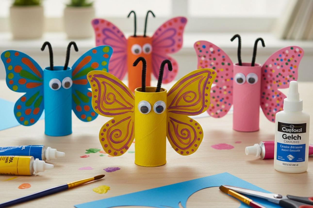3 lavoretti di primavera facili e colorati da fare in casa