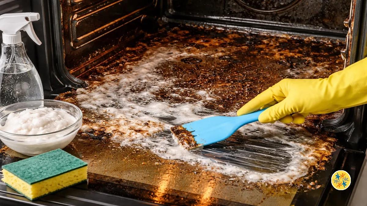 Four très sale : la méthode simple pour enlever la graisse sans frotter