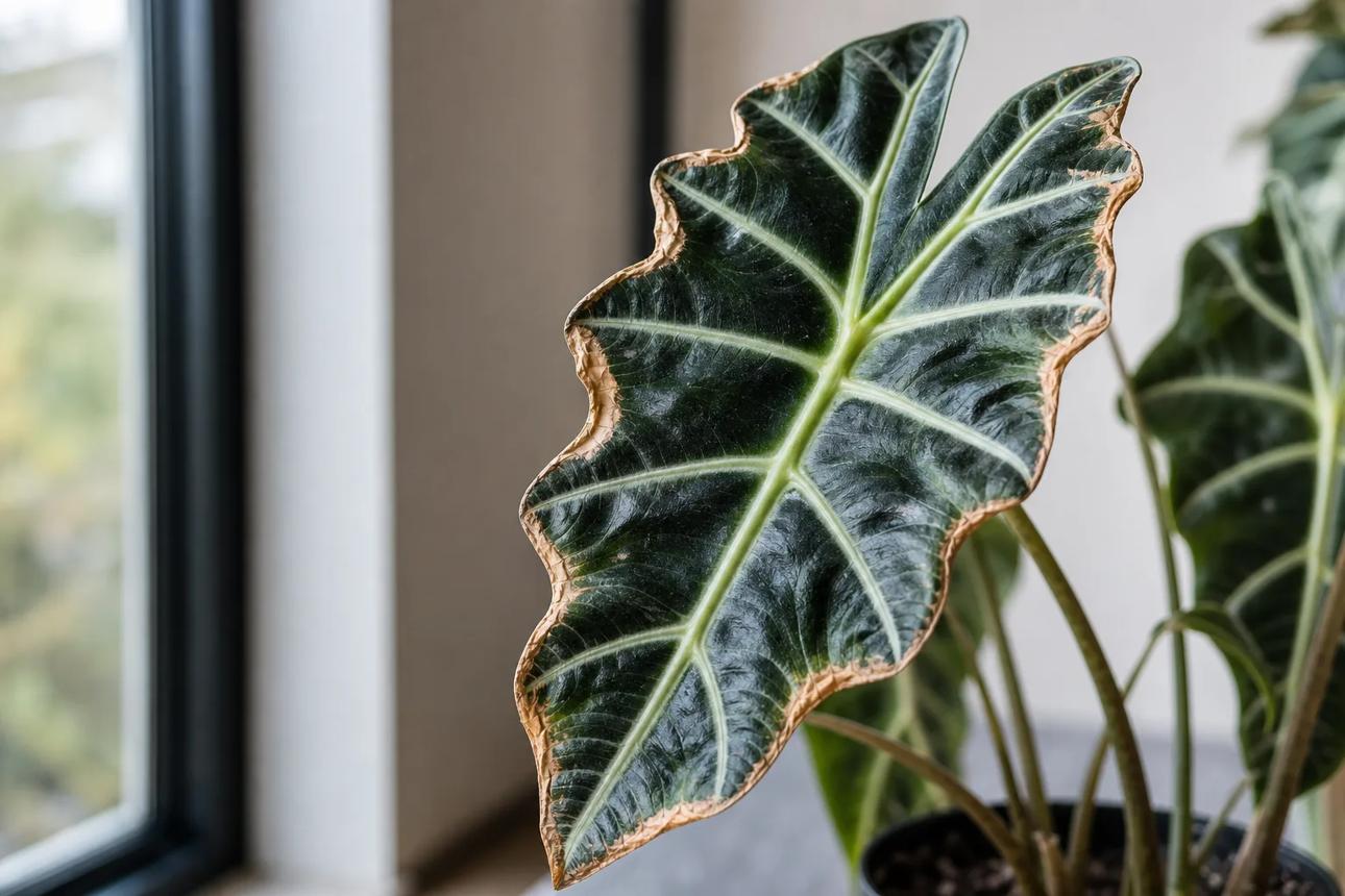 Low Humidity on Alocasia Amazonica: Causes, Checks & Fixes | LeafyPixels