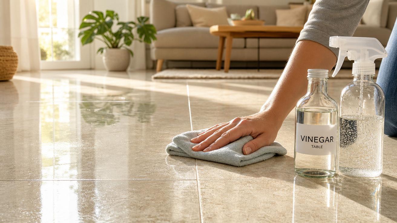 Porcelanato sem manchas: truque com vinagre de álcool branco para recuperar o brilho perdido - newenergybrasil.com.br