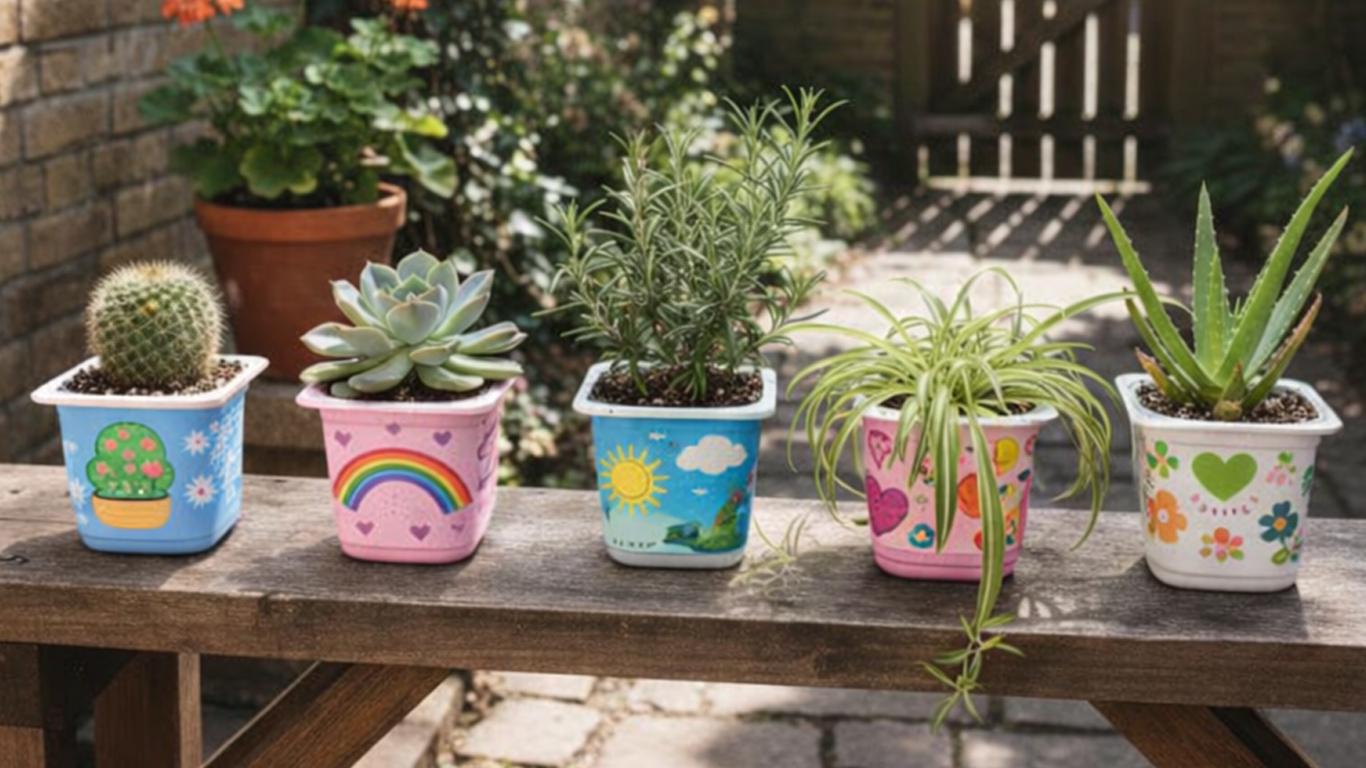 No tires los envases de yogurt: cómo reutilizarlos para decorar tu balcón, patio o jardín | TN