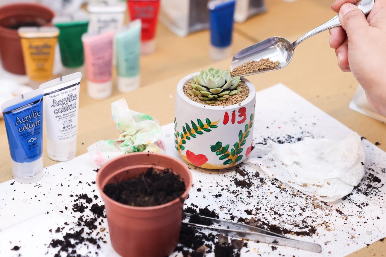 永豐餘百年慶／「綠色好療癒DIY」彩繪花盆＋栽種多肉植物 親手打造永續盆栽 | 質感生活 | 500輯