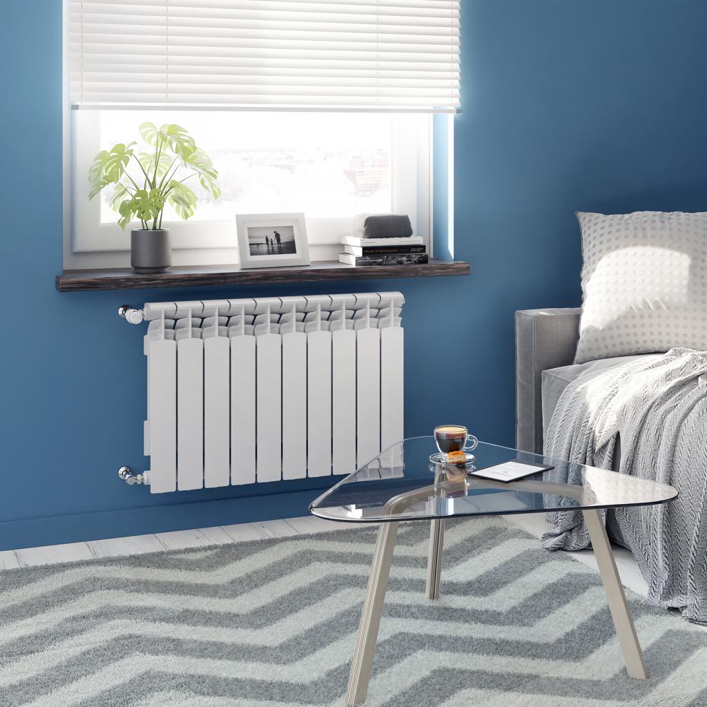 BEST 500 radiators - BEST 500 12-section aluminium radiator