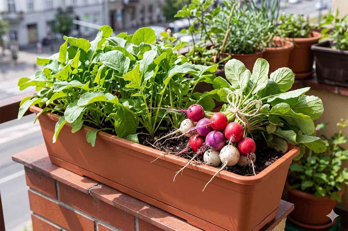 Rzodkiewka w doniczce i tunelu nieogrzewanym - jak przyspieszyć zbiory? | Gardenowo