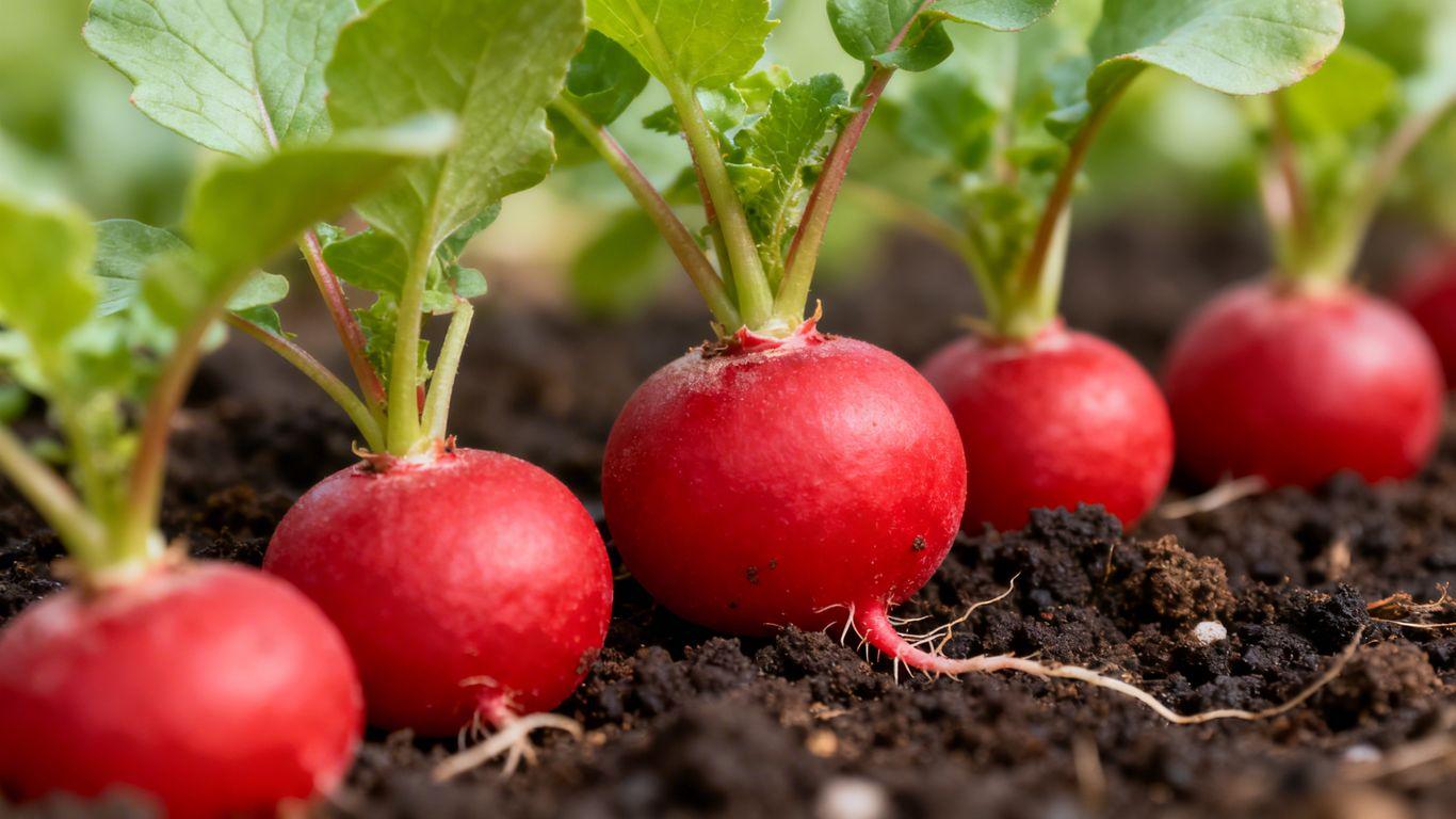 Radieschen früh säen – knackige Ernte schon im Frühling – Sustania