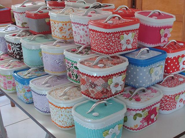 Artesanais & Cia: Potes de Sorvetes Decorados!!