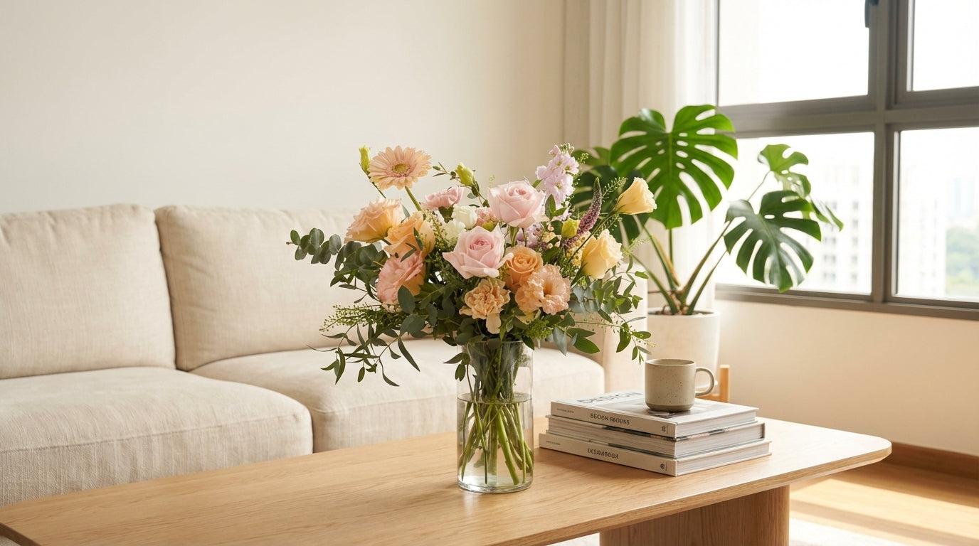 Flower Vase Arrangements Singapore | From $45 | Windflower - Windflower Florist