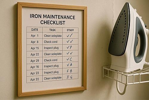 Hotel Iron Maintenance Tips: Cleaning, Descaling & Safety Guide