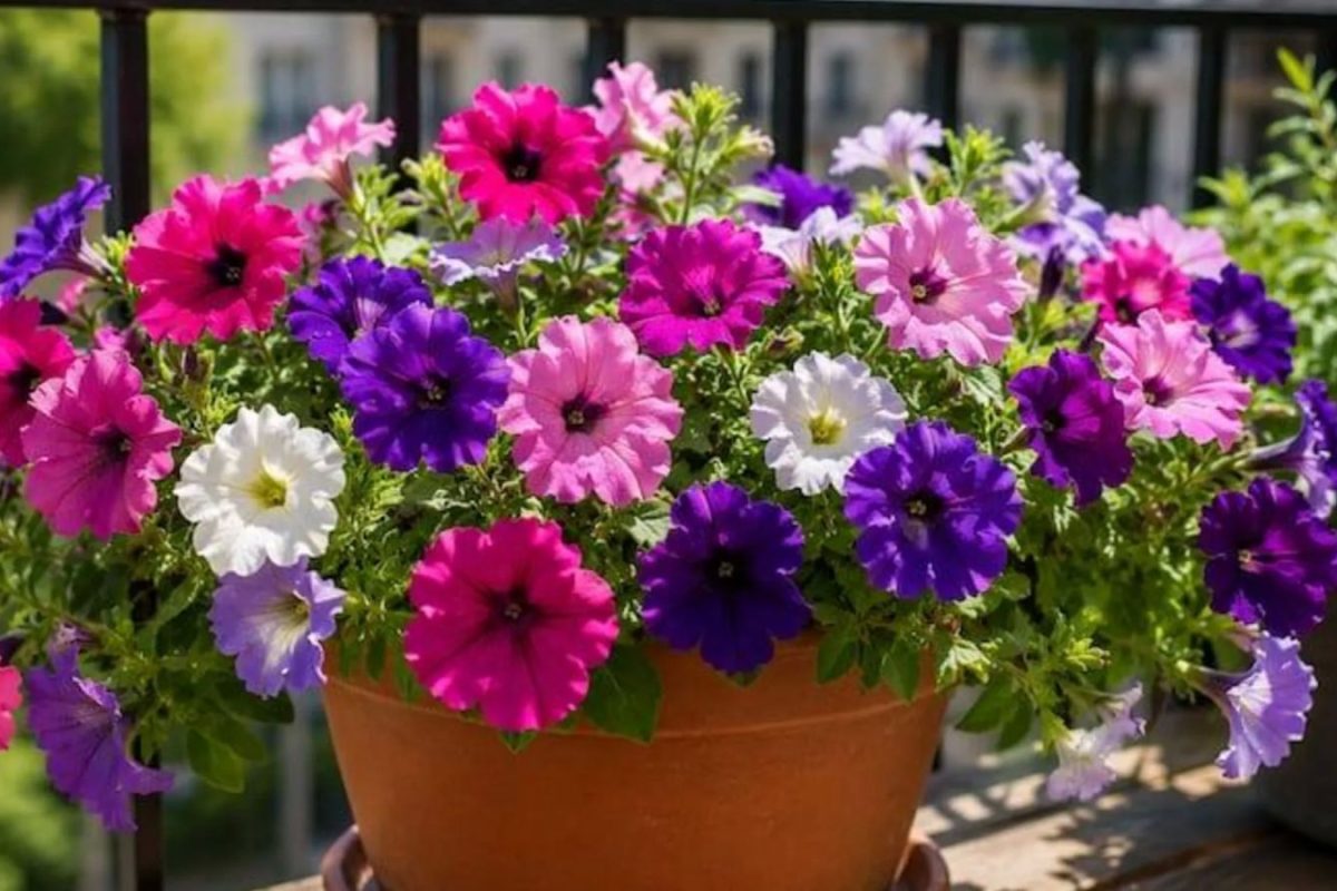راهنمای کاشت و نگهداری گل اطلسی از آبیاری و هرس تا گل دهی فراوان