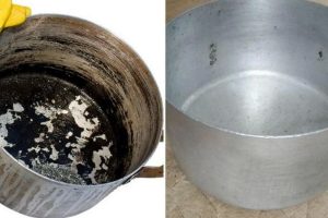 چرا قابلمه روحی سیاه می شود ۵ روش ساده برای تمیزکردن و براق کردن آن
